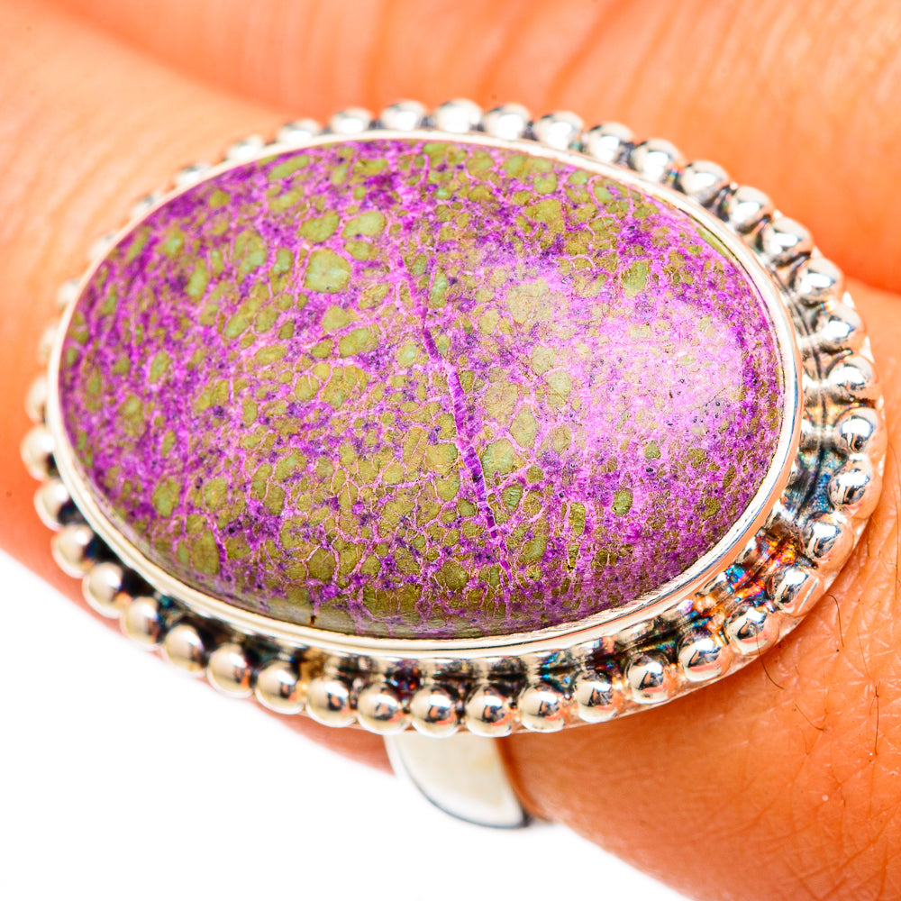 Stichtite Rings handcrafted by Ana Silver Co - RING103076