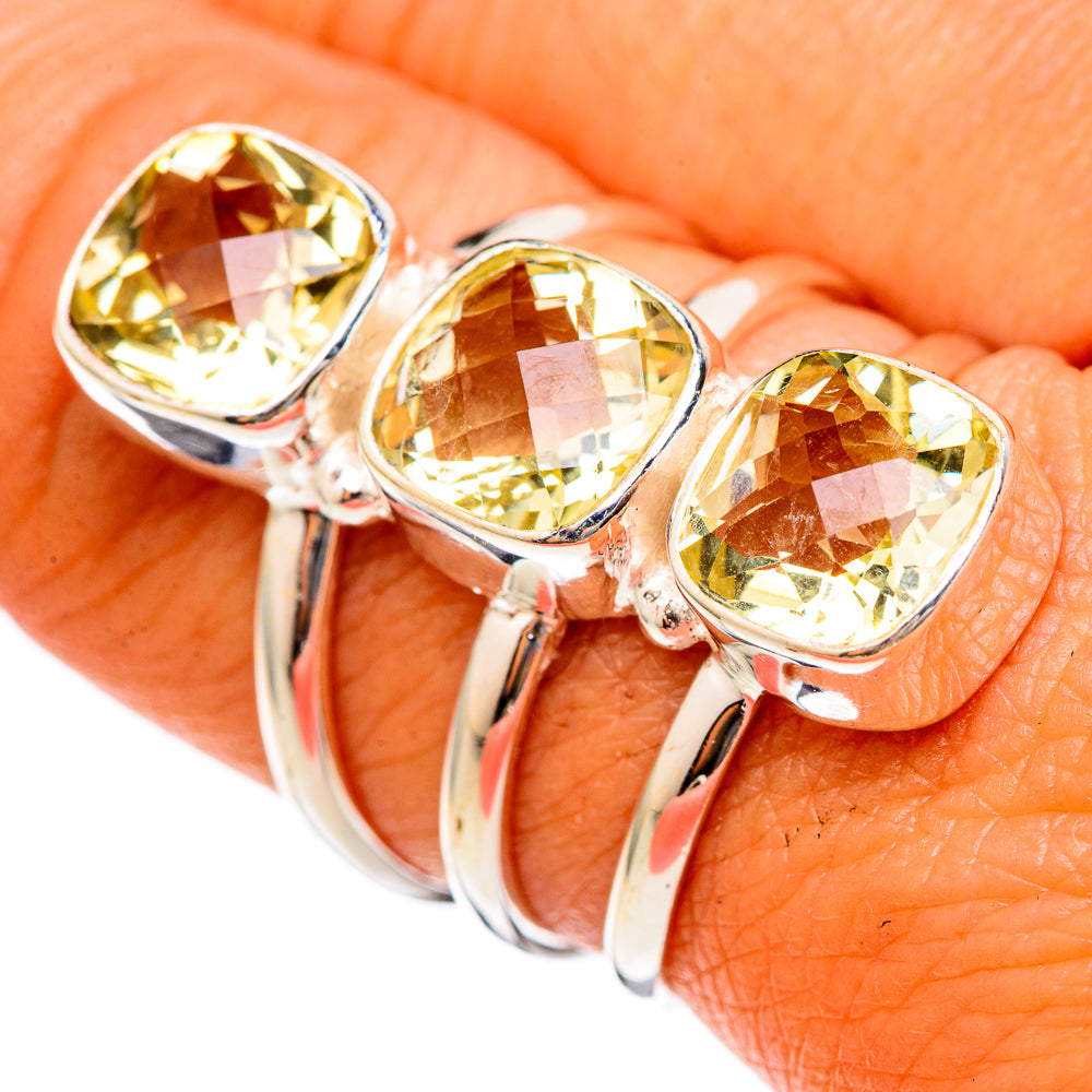 Citrine Rings handcrafted by Ana Silver Co - RING103101