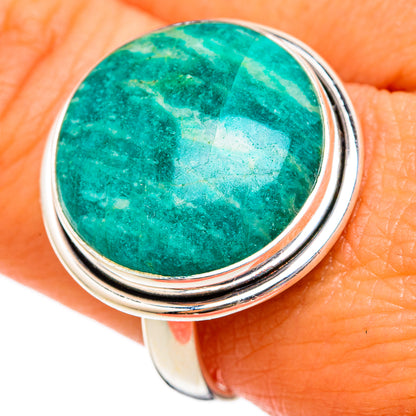 Amazonite Rings handcrafted by Ana Silver Co - RING103117