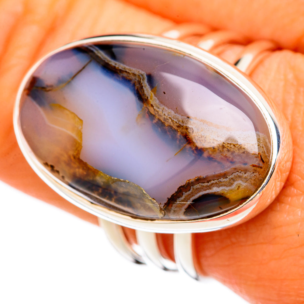 Montana Agate Rings handcrafted by Ana Silver Co - RING103124