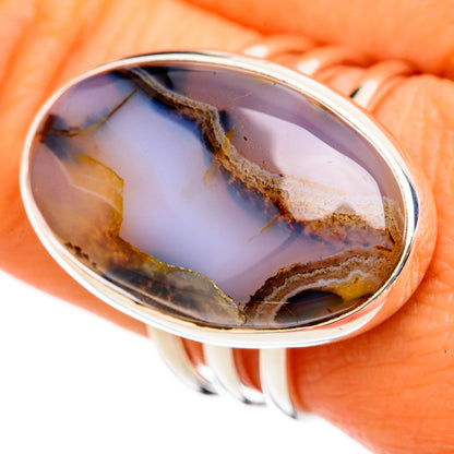 Montana Agate Rings handcrafted by Ana Silver Co - RING103124