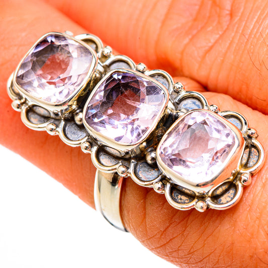 Kunzite Rings handcrafted by Ana Silver Co - RING103129
