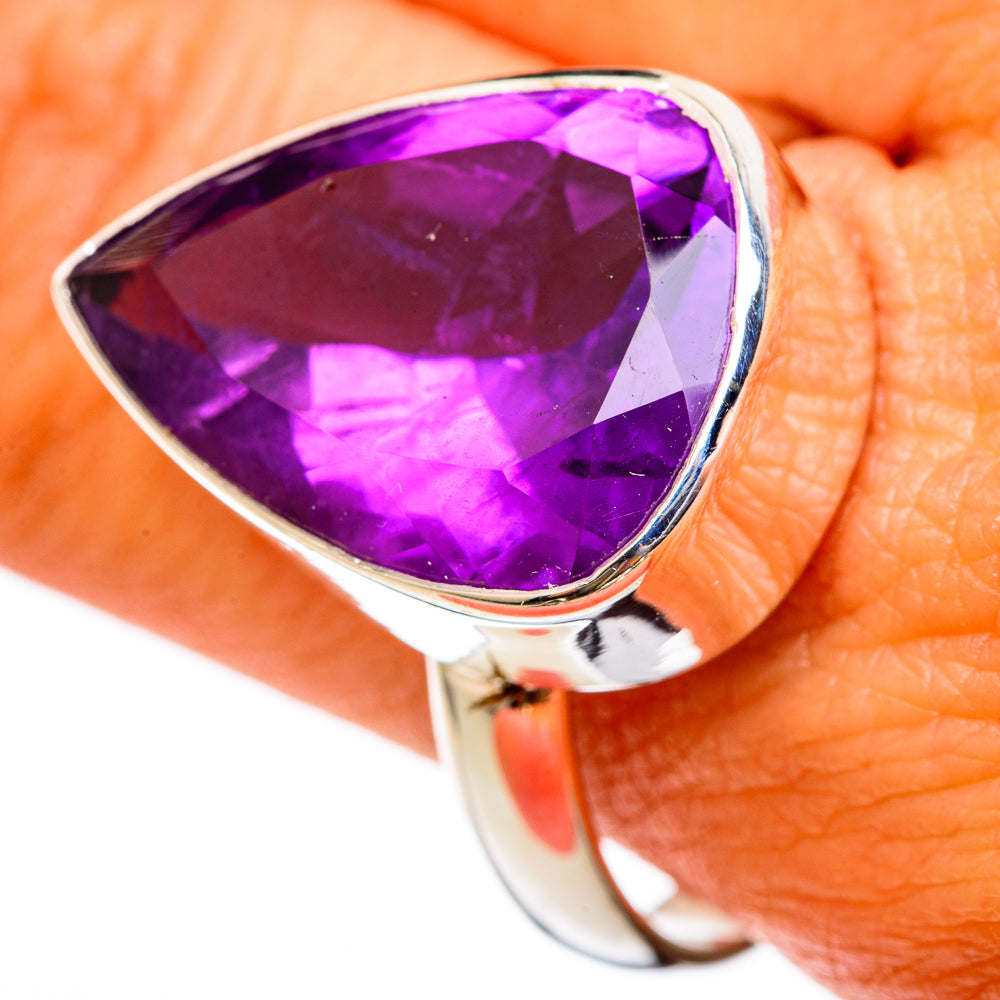 Amethyst Rings handcrafted by Ana Silver Co - RING103131