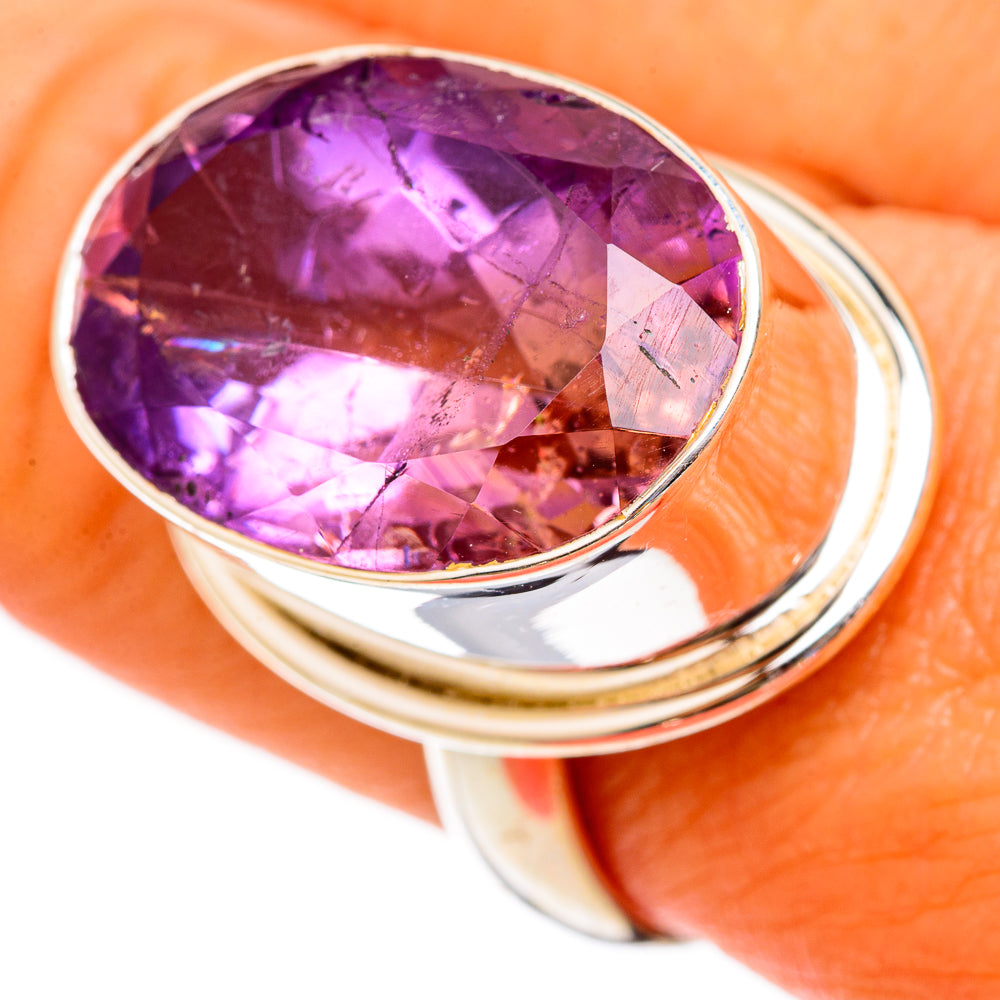 Ametrine Rings handcrafted by Ana Silver Co - RING103136