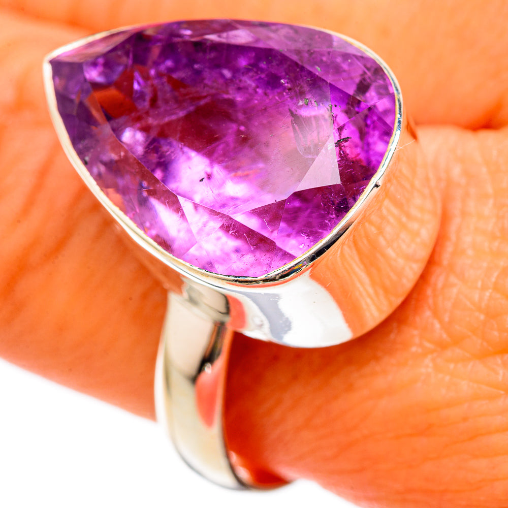 Amethyst Rings handcrafted by Ana Silver Co - RING103137