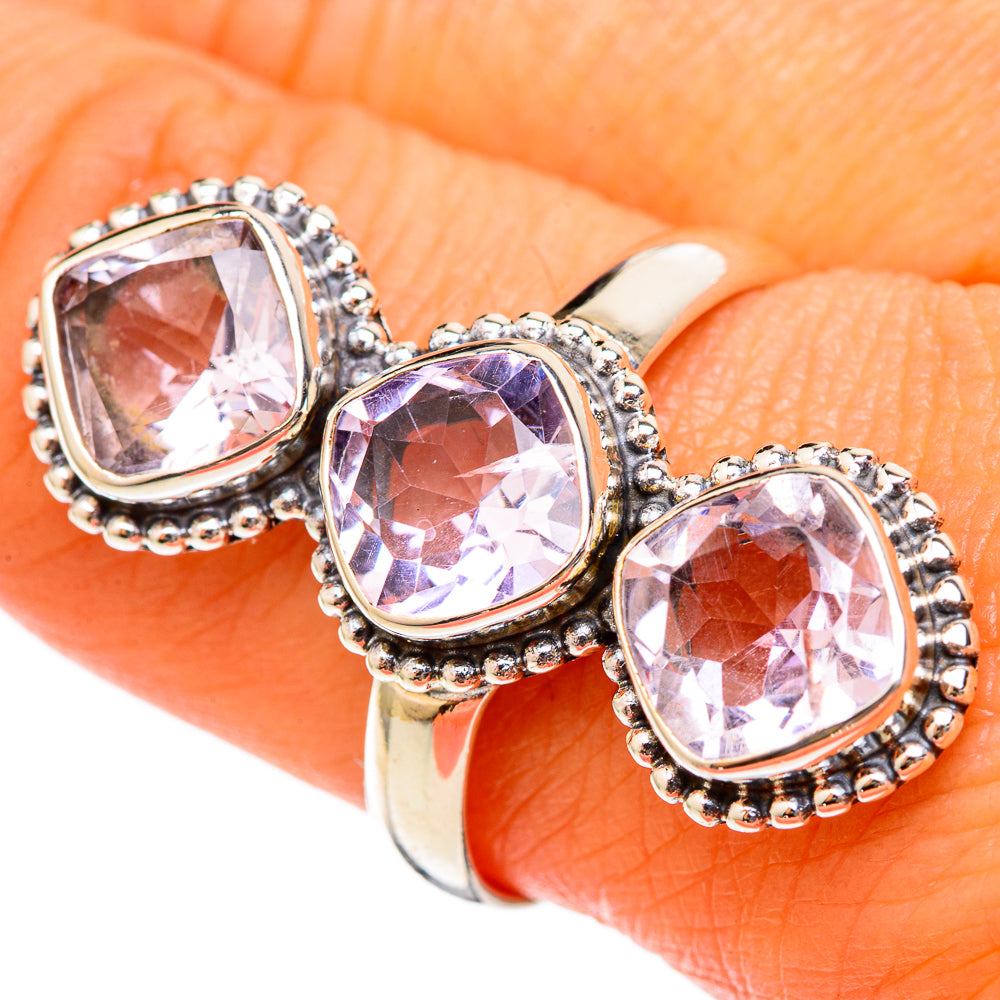 Kunzite Rings handcrafted by Ana Silver Co - RING103140