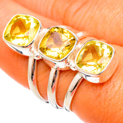 Citrine Rings handcrafted by Ana Silver Co - RING103150