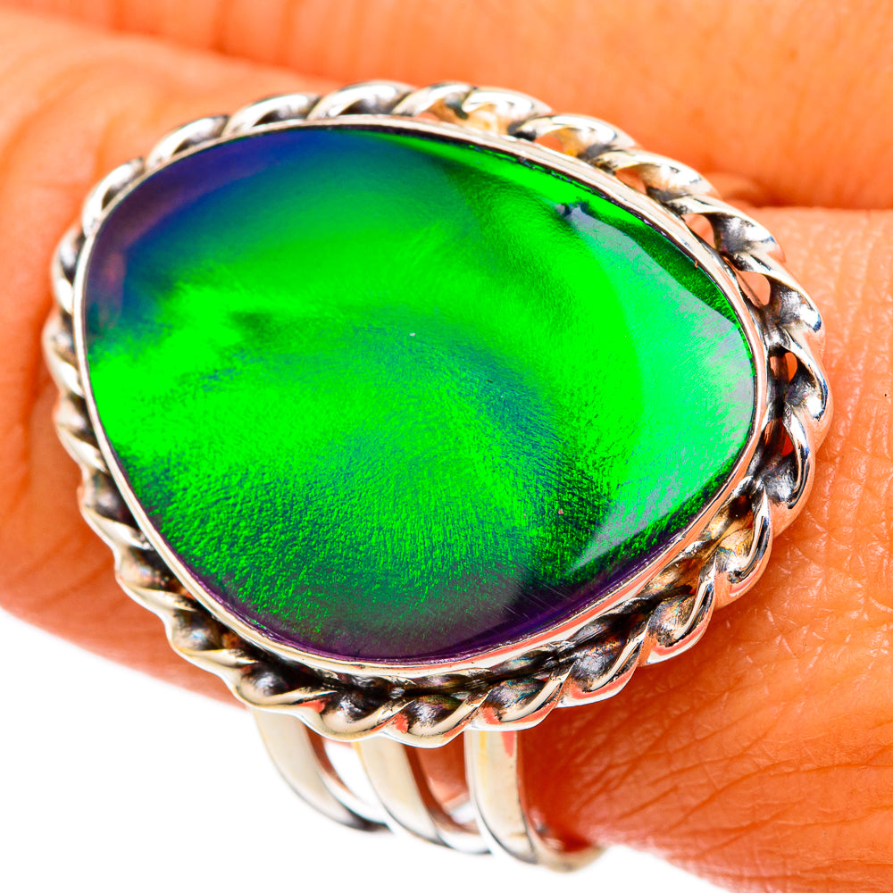 Aura Opal Rings handcrafted by Ana Silver Co - RING103152