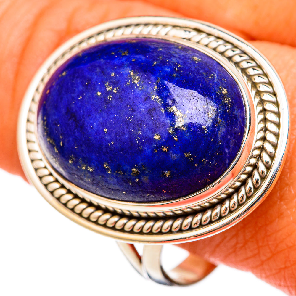 Lapis Lazuli Rings handcrafted by Ana Silver Co - RING103158