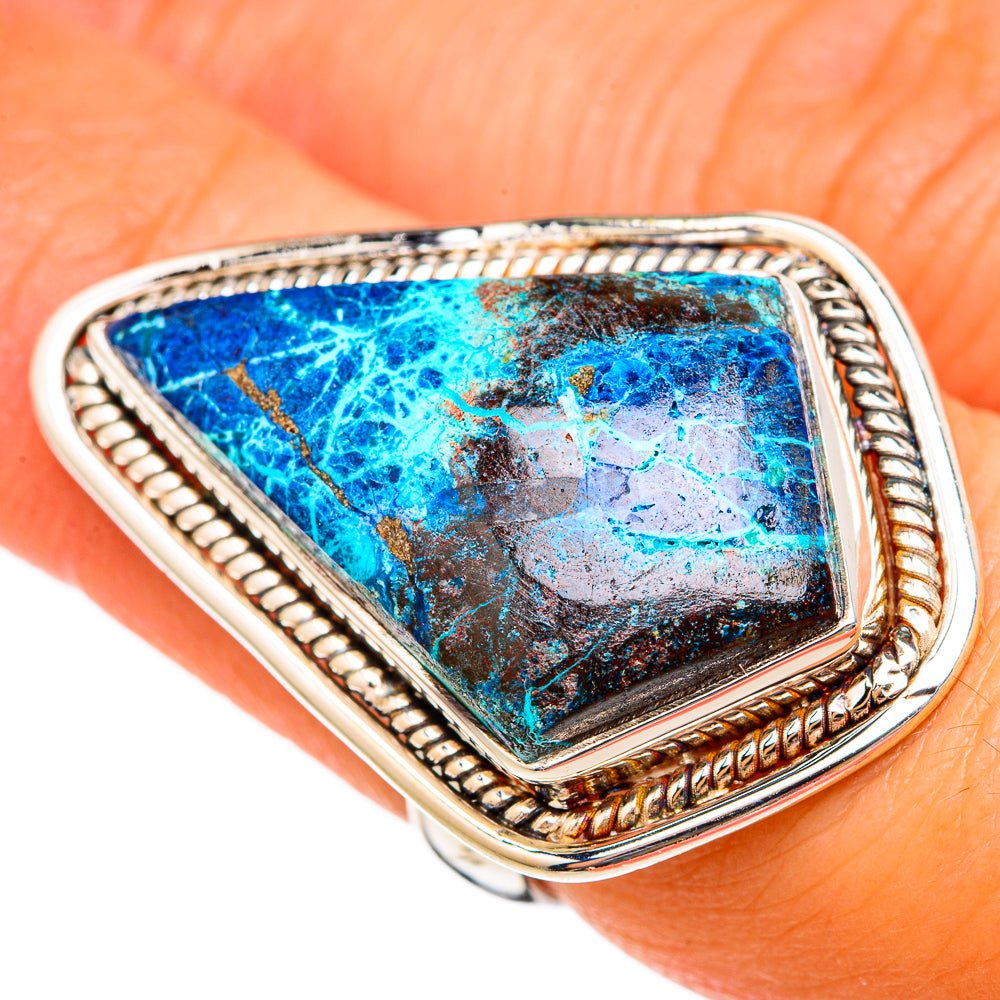 Shattuckite Rings handcrafted by Ana Silver Co - RING103161