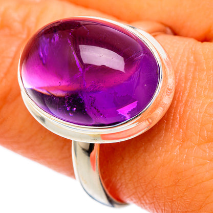 Amethyst Rings handcrafted by Ana Silver Co - RING103185