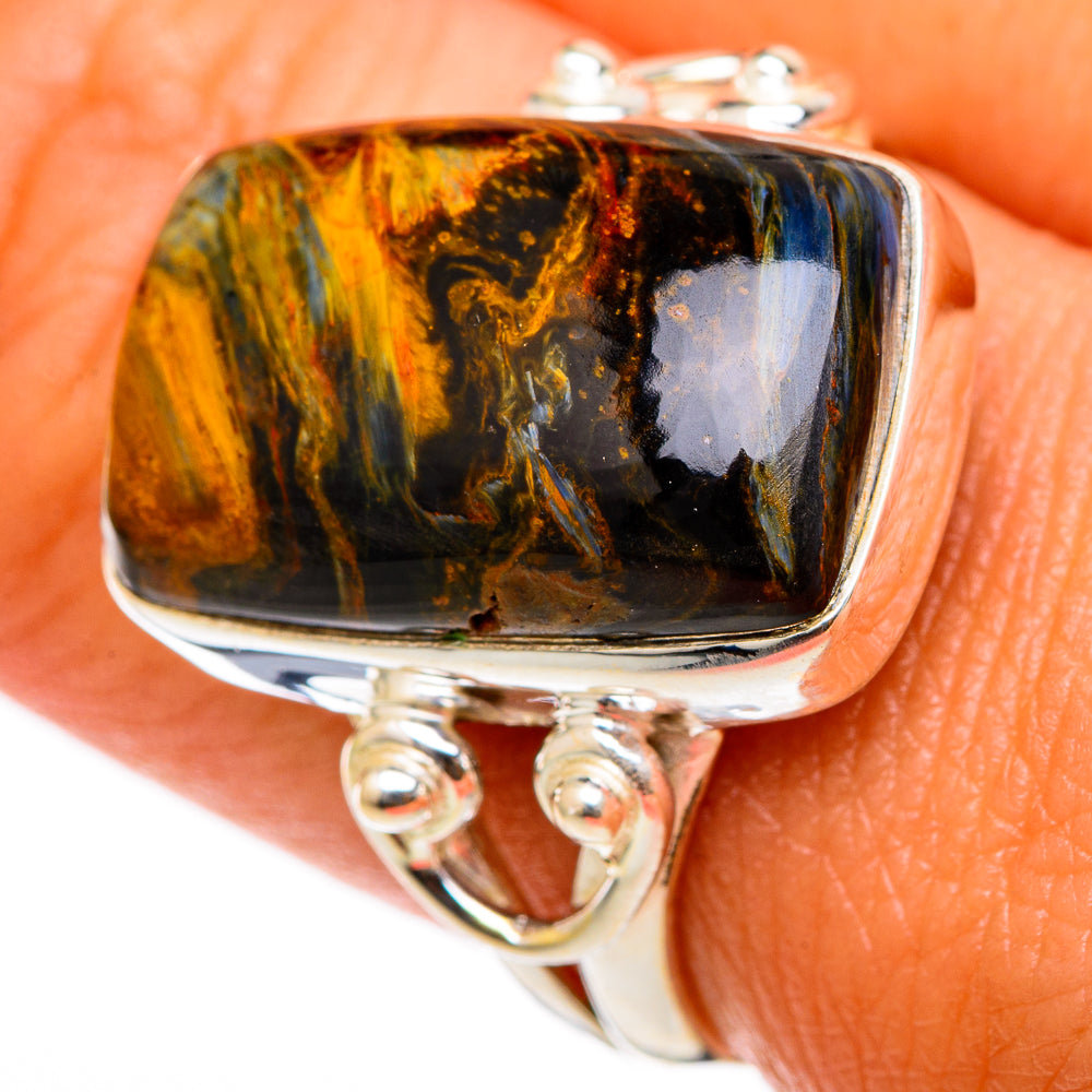 Pietersite Rings handcrafted by Ana Silver Co - RING103188