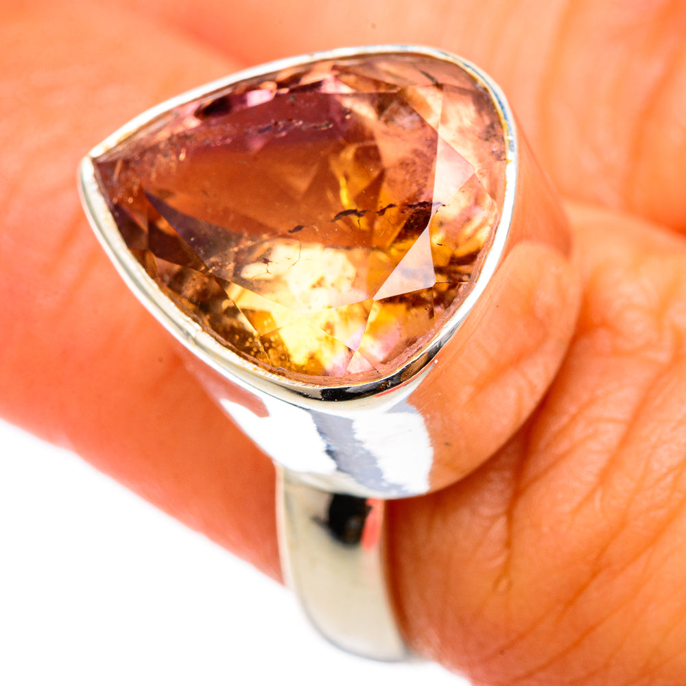 Ametrine Rings handcrafted by Ana Silver Co - RING103195