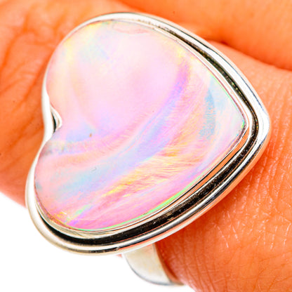 Aura Opal Rings handcrafted by Ana Silver Co - RING103197