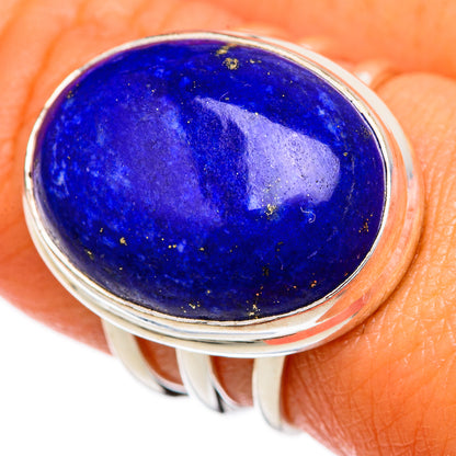 Lapis Lazuli Rings handcrafted by Ana Silver Co - RING103199