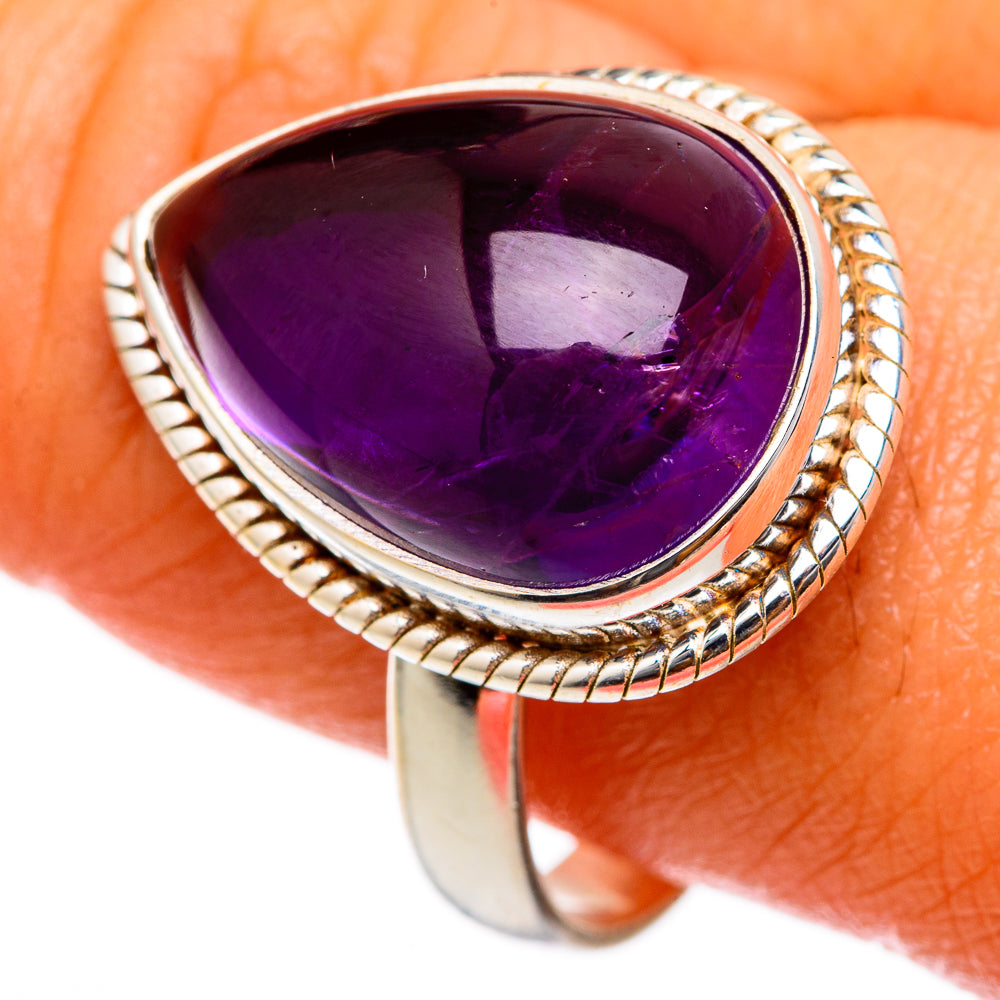 Amethyst Rings handcrafted by Ana Silver Co - RING103210