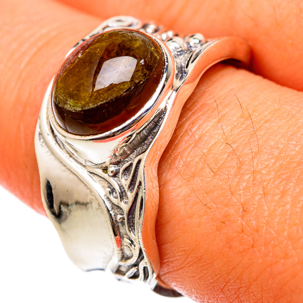 Smoky Quartz Rings handcrafted by Ana Silver Co - RING103219