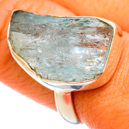 Aquamarine Rings handcrafted by Ana Silver Co - RING103224