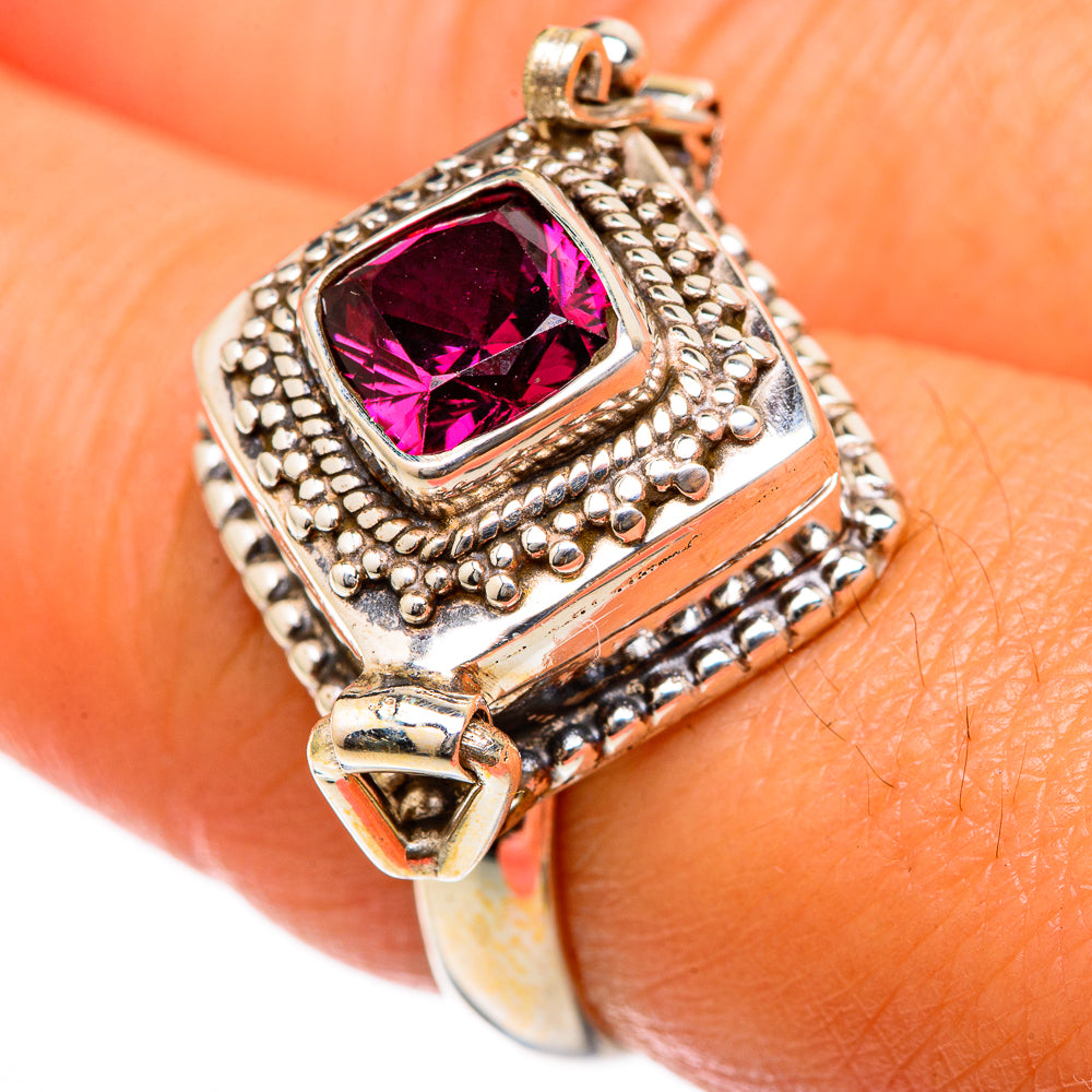 Garnet Rings handcrafted by Ana Silver Co - RING103234