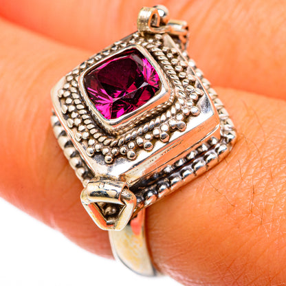 Garnet Rings handcrafted by Ana Silver Co - RING103234