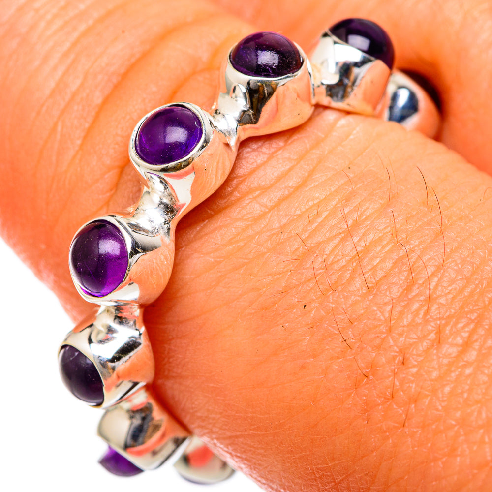 Amethyst Rings handcrafted by Ana Silver Co - RING103235