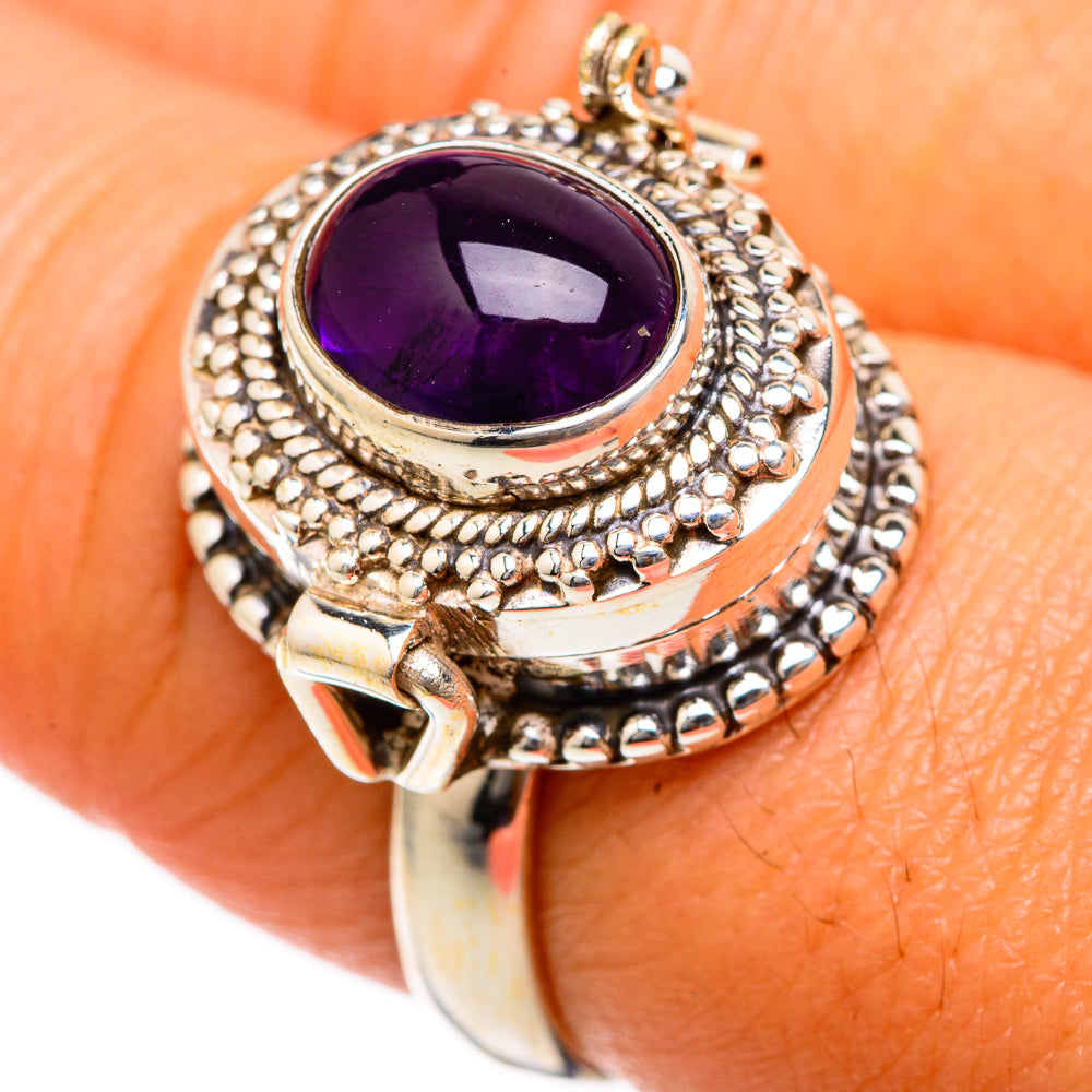 Amethyst Rings handcrafted by Ana Silver Co - RING103236