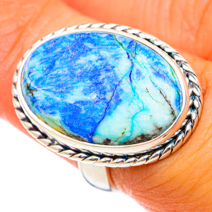 Azurite Rings handcrafted by Ana Silver Co - RING103248