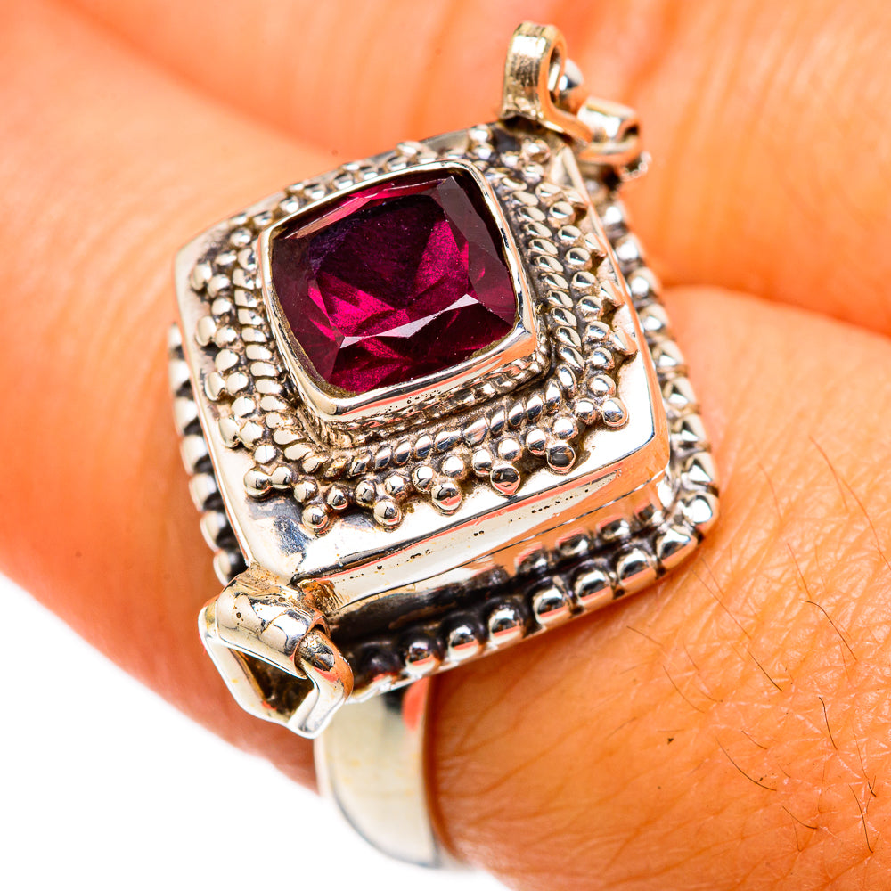Garnet Rings handcrafted by Ana Silver Co - RING103255