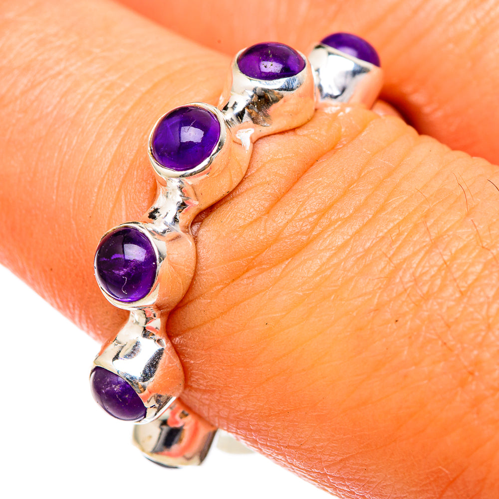 Amethyst Rings handcrafted by Ana Silver Co - RING103257