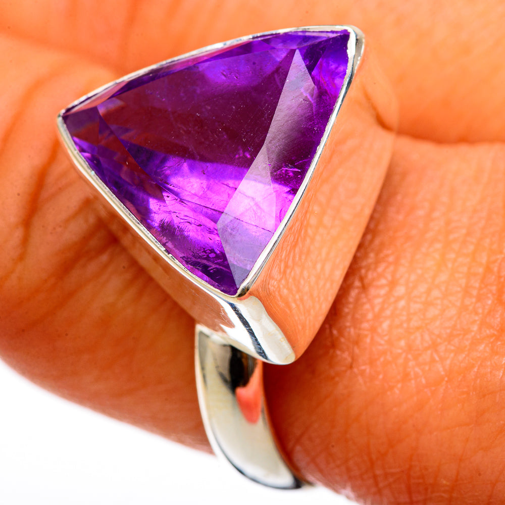 Amethyst Rings handcrafted by Ana Silver Co - RING103258