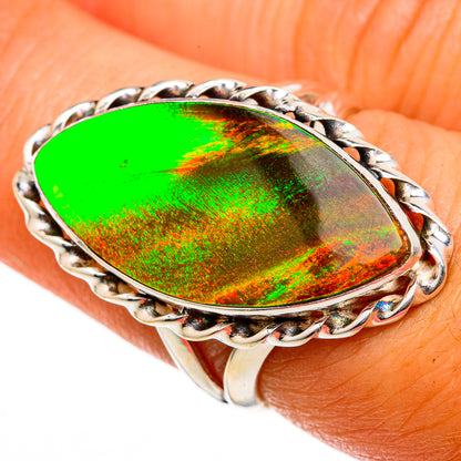 Aura Opal Rings handcrafted by Ana Silver Co - RING103267