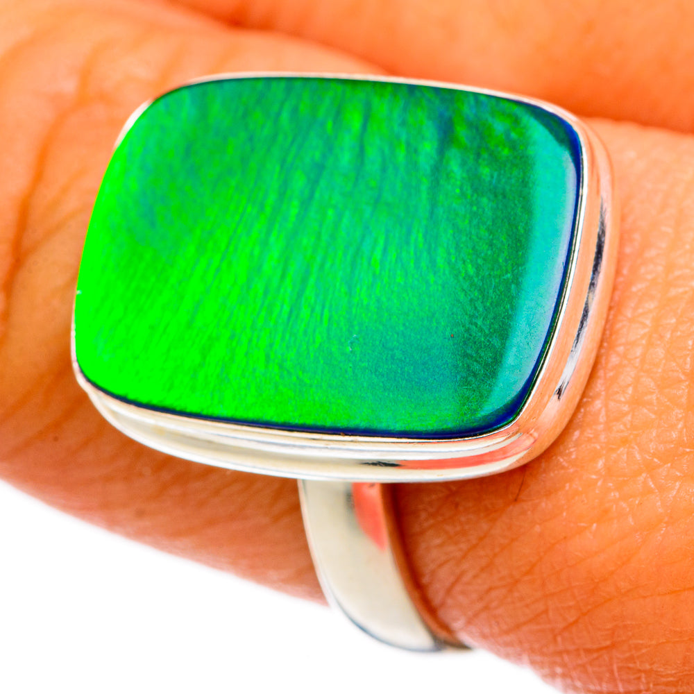 Aura Opal Rings handcrafted by Ana Silver Co - RING103305