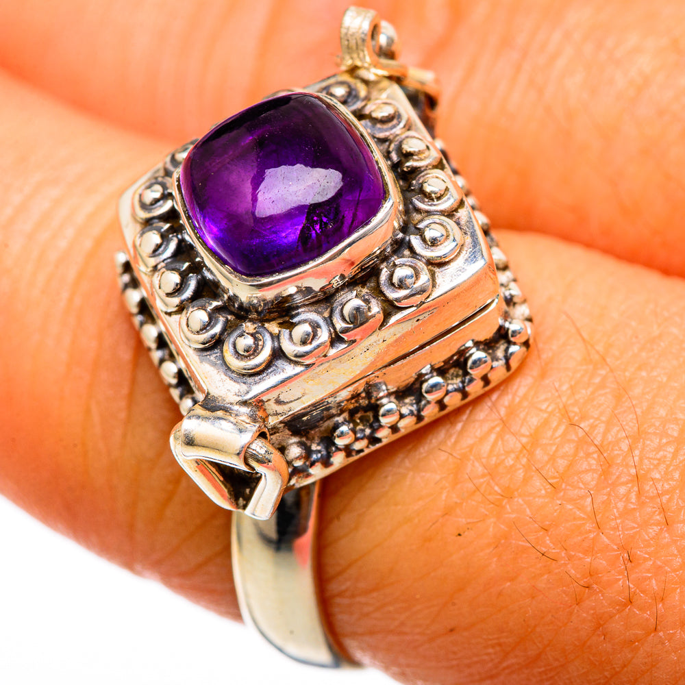 Amethyst Rings handcrafted by Ana Silver Co - RING103317