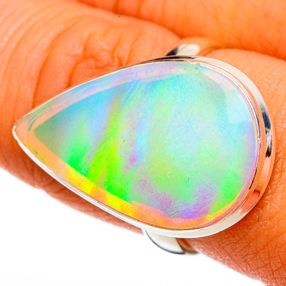 Aura Opal Rings handcrafted by Ana Silver Co - RING103329