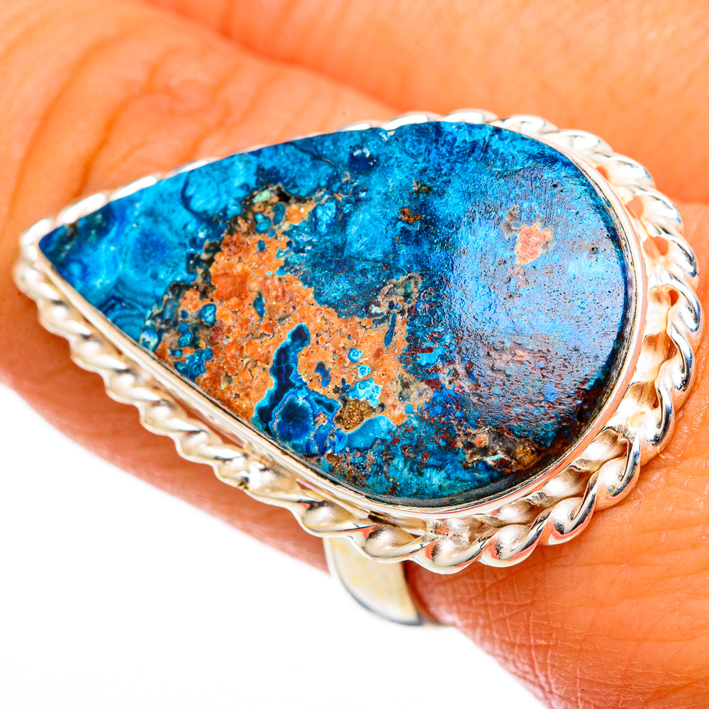 Shattuckite Rings handcrafted by Ana Silver Co - RING103334