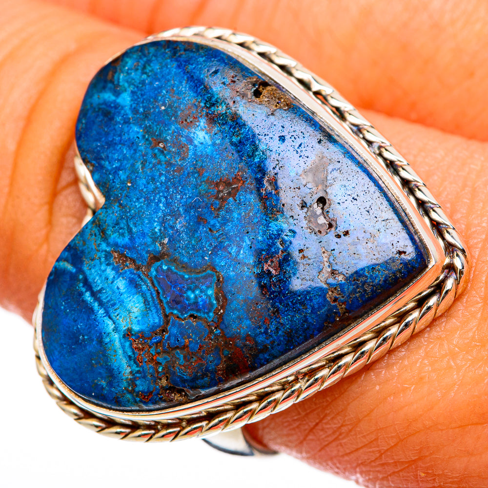 Shattuckite Rings handcrafted by Ana Silver Co - RING103338