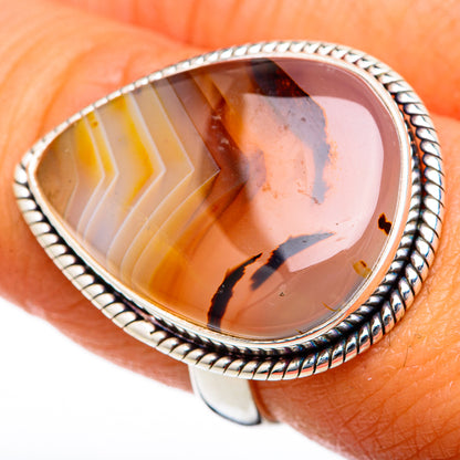 Montana Agate Rings handcrafted by Ana Silver Co - RING103357