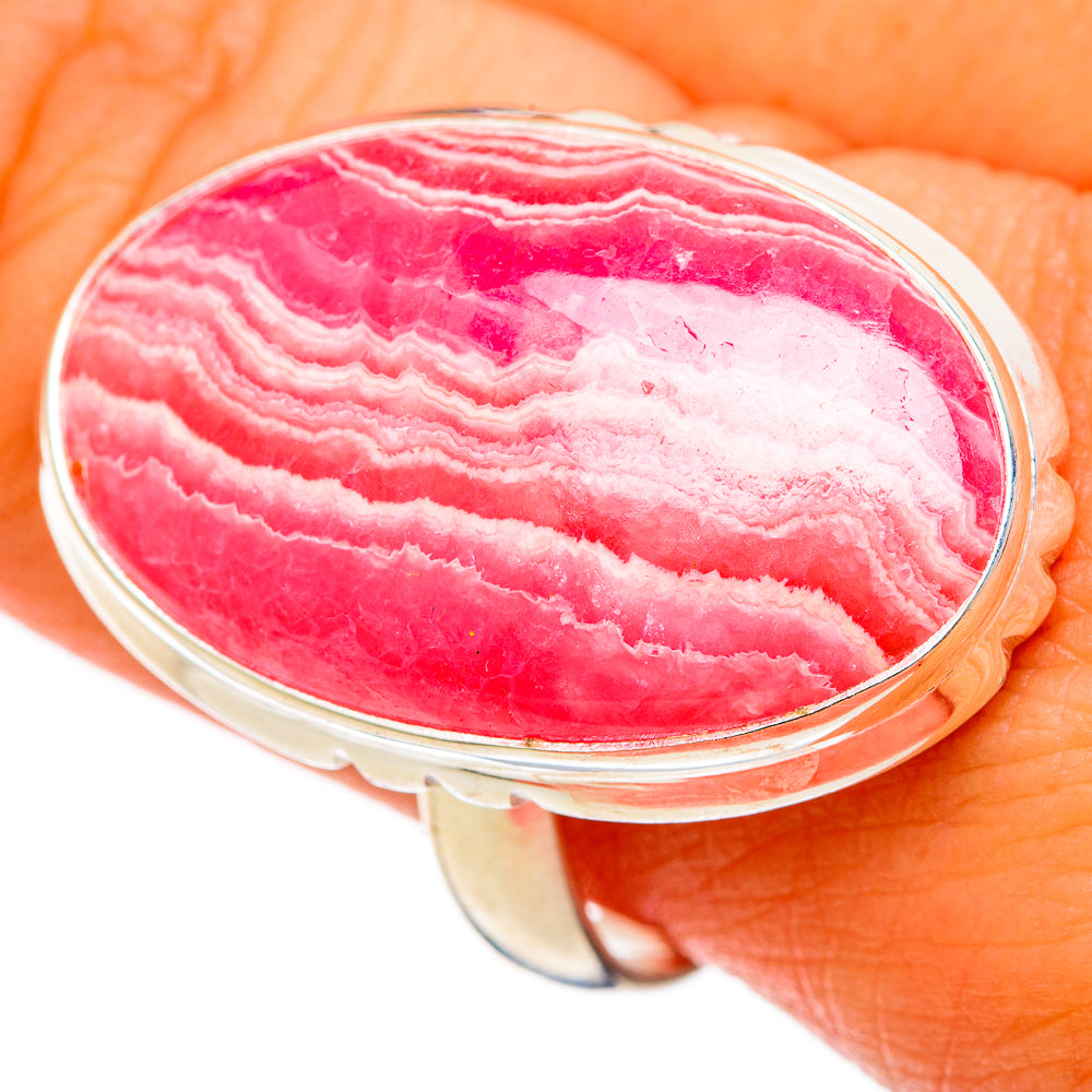 Rhodochrosite Rings handcrafted by Ana Silver Co - RING103361