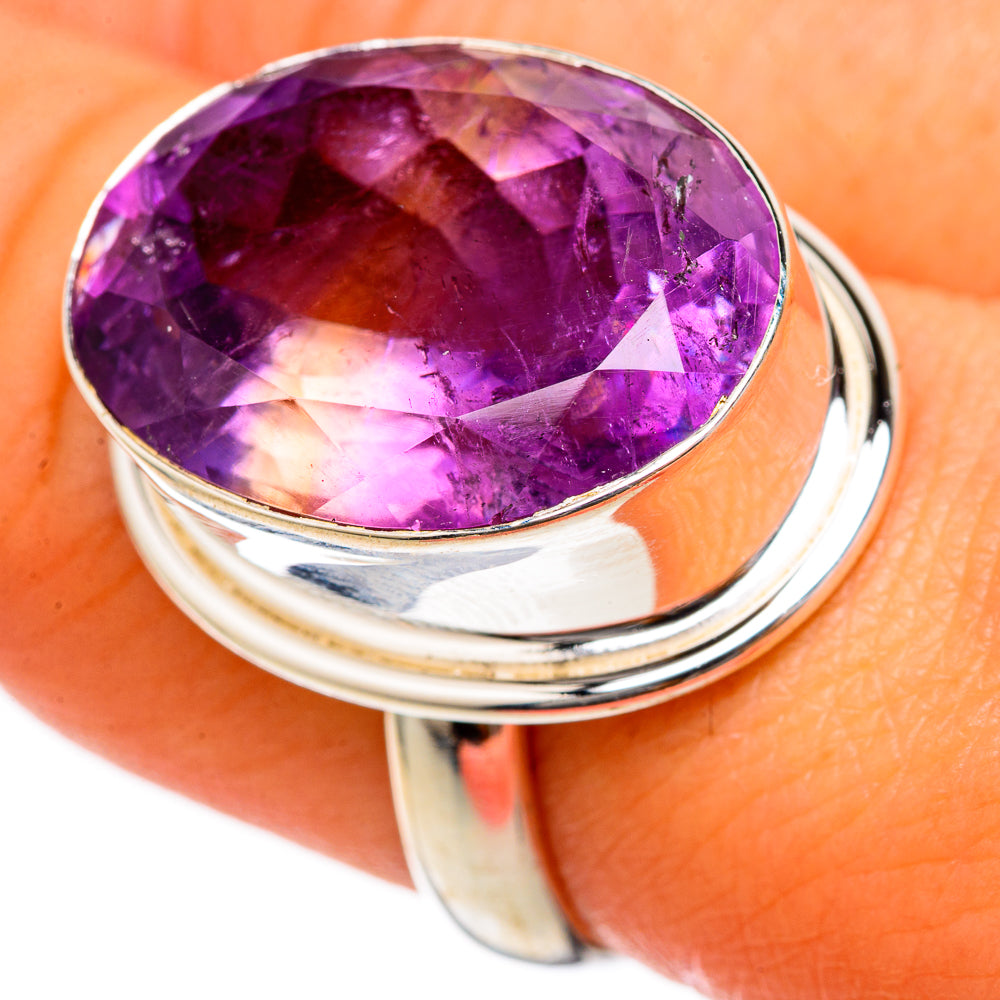 Ametrine Rings handcrafted by Ana Silver Co - RING103363