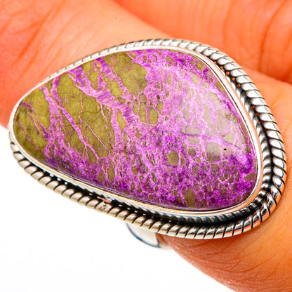 Stichtite Rings handcrafted by Ana Silver Co - RING103366