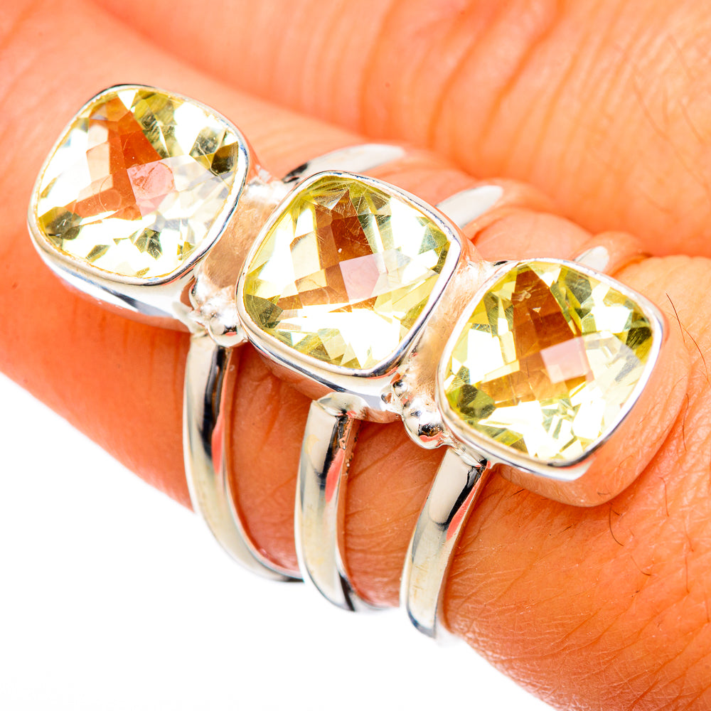 Citrine Rings handcrafted by Ana Silver Co - RING103380