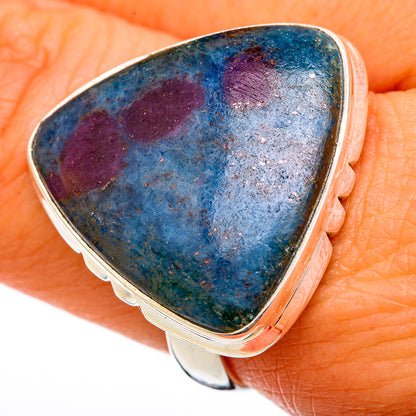 Ruby Fuchsite Rings handcrafted by Ana Silver Co - RING103390