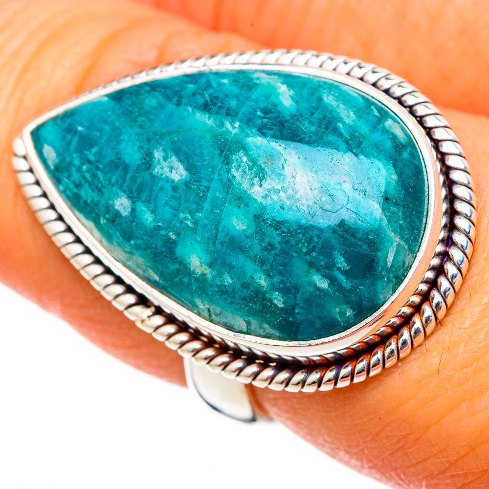 Amazonite Rings handcrafted by Ana Silver Co - RING103396