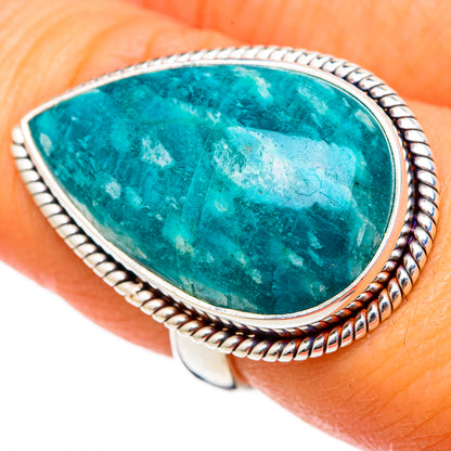 Amazonite Rings handcrafted by Ana Silver Co - RING103396
