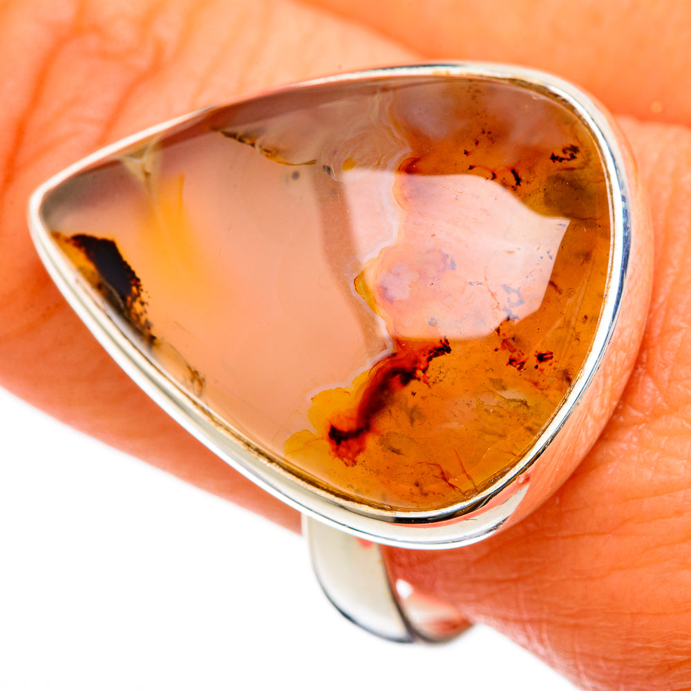 Montana Agate Rings handcrafted by Ana Silver Co - RING103404