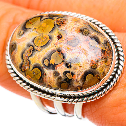 Poppy Jasper Rings handcrafted by Ana Silver Co - RING103405