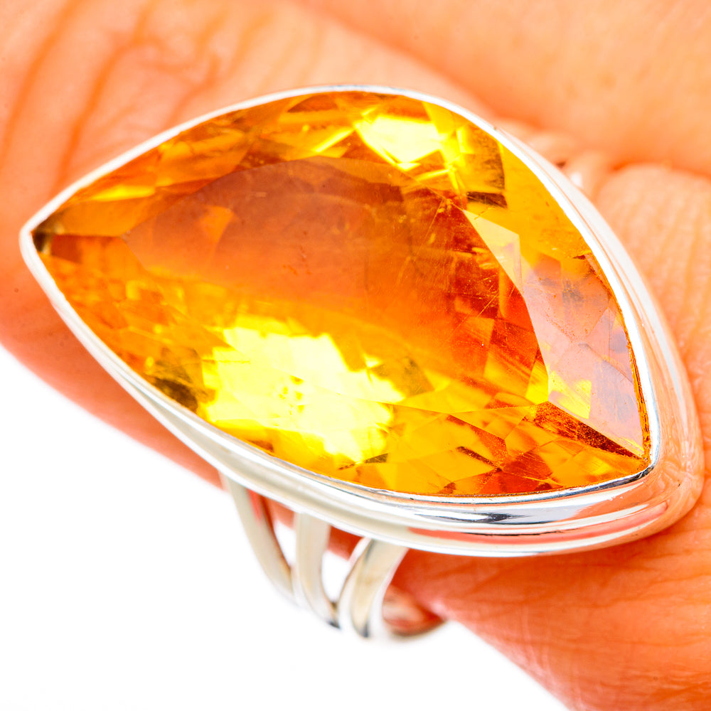 Citrine Rings handcrafted by Ana Silver Co - RING103406
