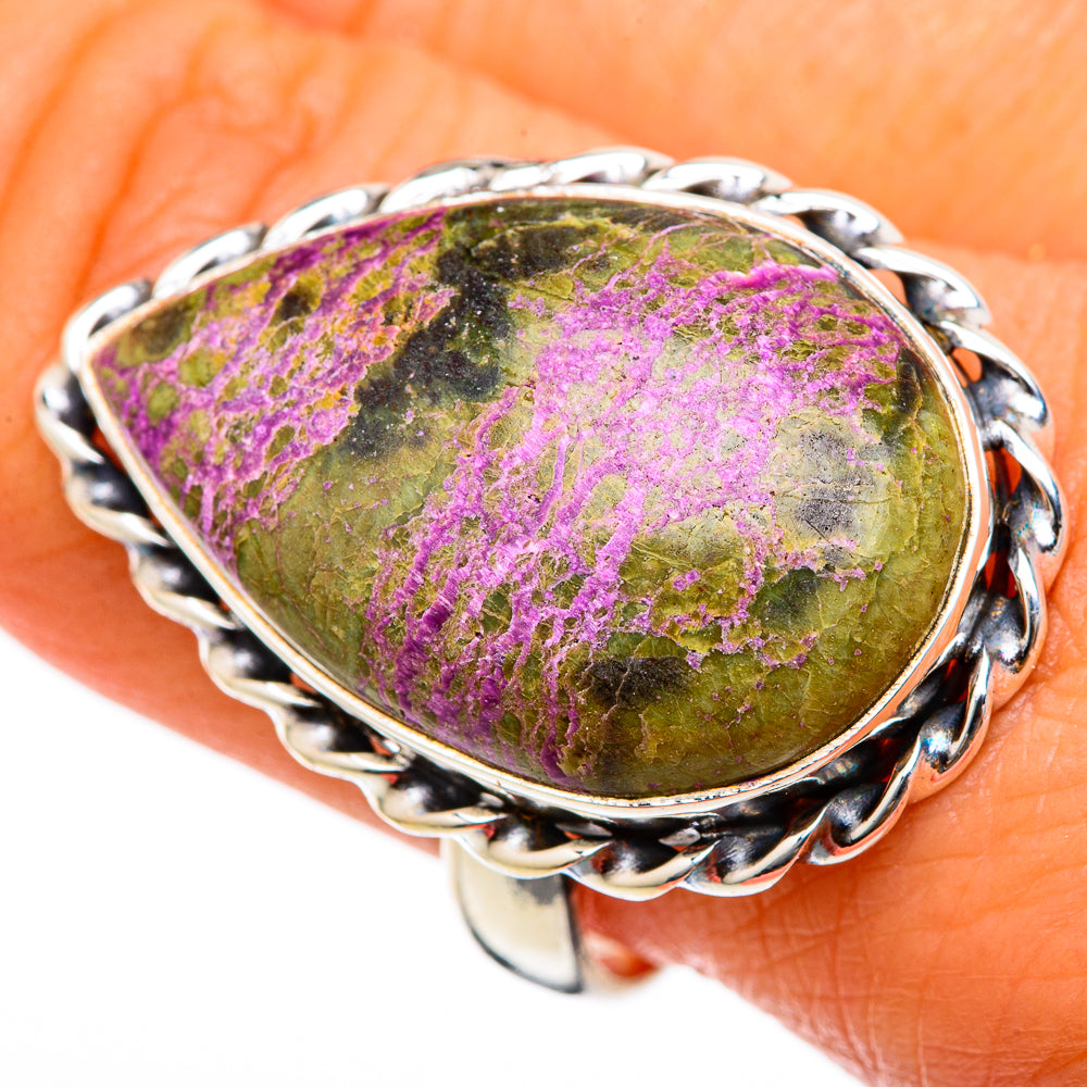 Stichtite Rings handcrafted by Ana Silver Co - RING103414