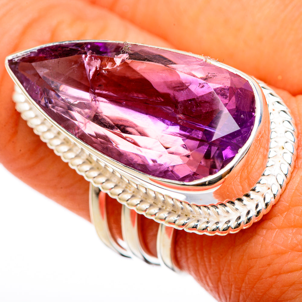 Amethyst Rings handcrafted by Ana Silver Co - RING103415