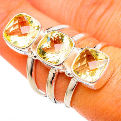 Citrine Rings handcrafted by Ana Silver Co - RING103429